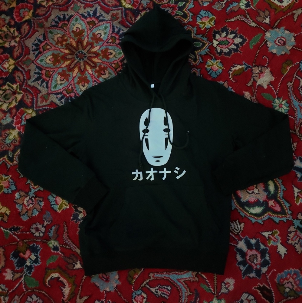 "Faceless" / "No Face" Hoodie from Spirited Away